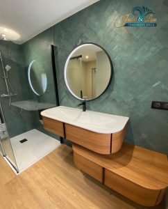 Réalisation d’une salle de Bain par Jade & Lou