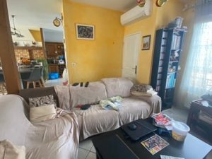 Le salon avant le réaménagement par Jade & Lou