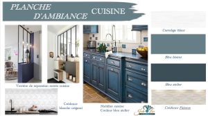 Moodboard, planche d'ambiance pour la cuisine - Jade & Lou - Tendances déco