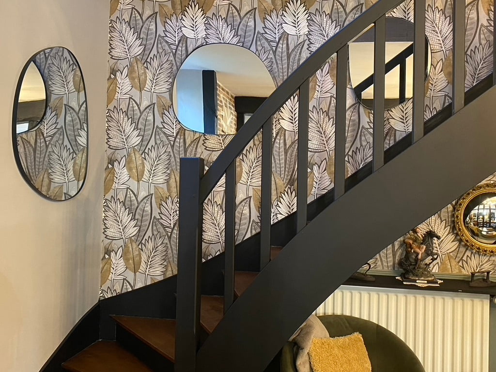 L'escalier après l'intervention de Jade & Lou