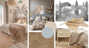 Décoration intérieure par Jade & Lou - Moodboard