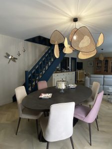 Agencement, aménagement et décoration d’une maison par Jade & Lou - salle à manger