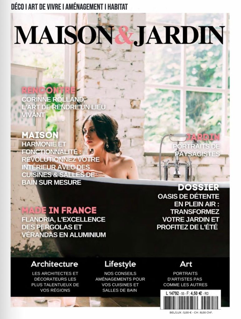 Article dans le magazine Maison & Jardin - Jade & Lou