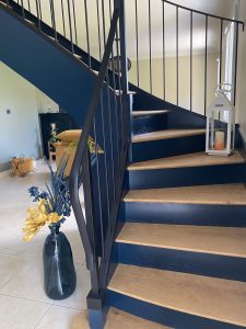 Cuisine et espace de vie - Escalier par Jade & Lou