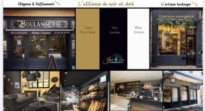 Moodboard de Jade & Lou pour la rénovation de la Boulangerie Pâtisserie Auroy Villatte